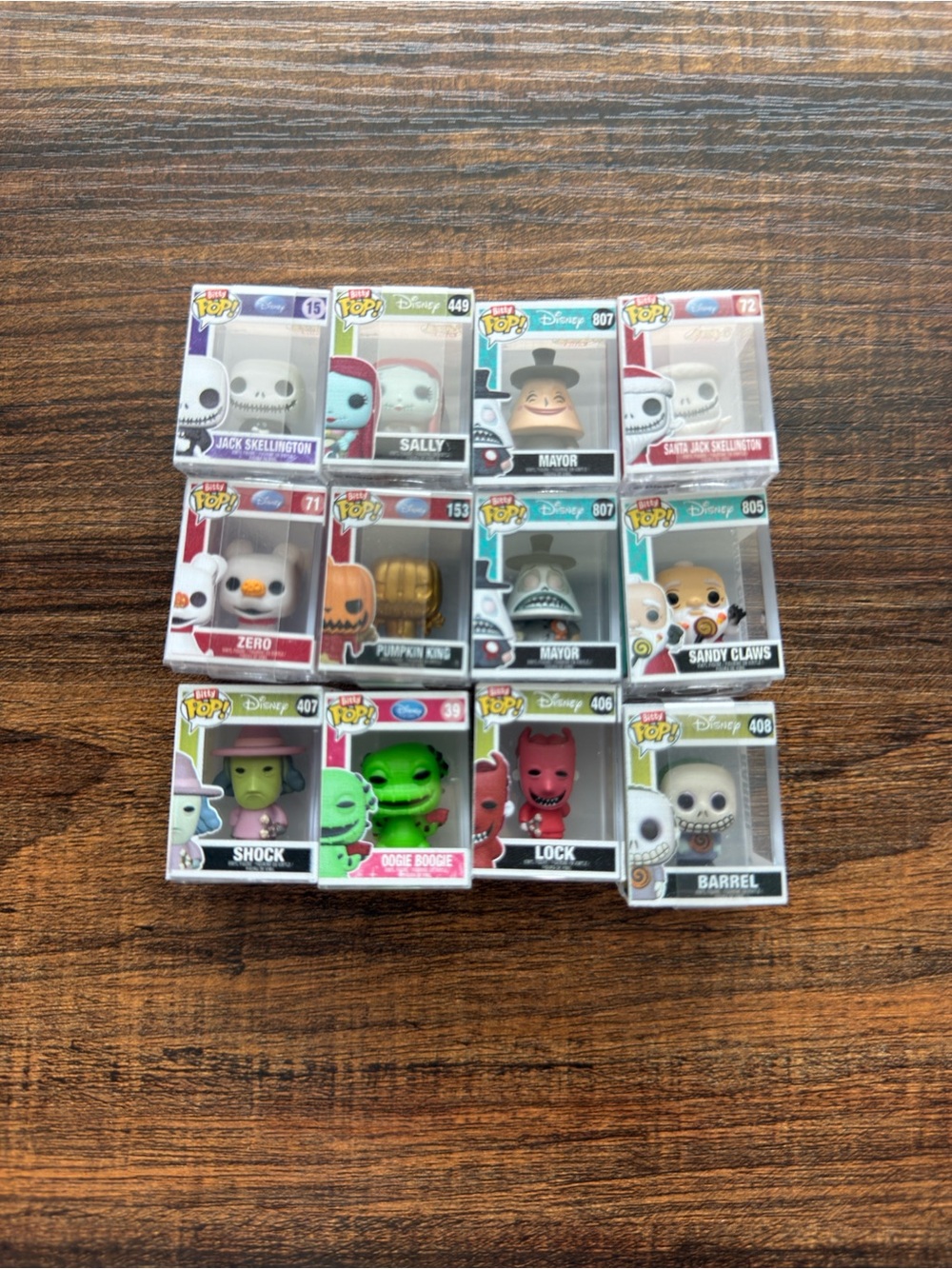 Funko Bitty Pop! Disney Nightmare Before Christmas Mini Pops Lot